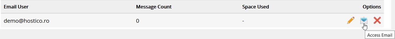 Toegang tot SquirrelMail