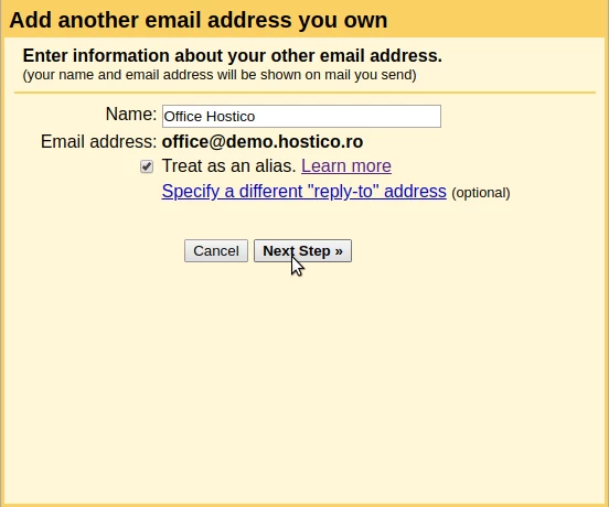 Voeg e-mailadres toe