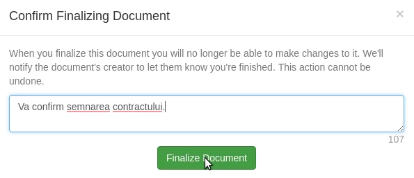 Hostico contract voltooiing