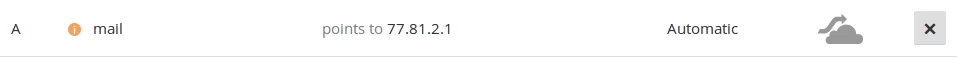 Cautare inregistrare A mail