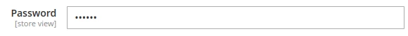 Parola SMTP Magento
