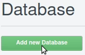 ispconfig add new database